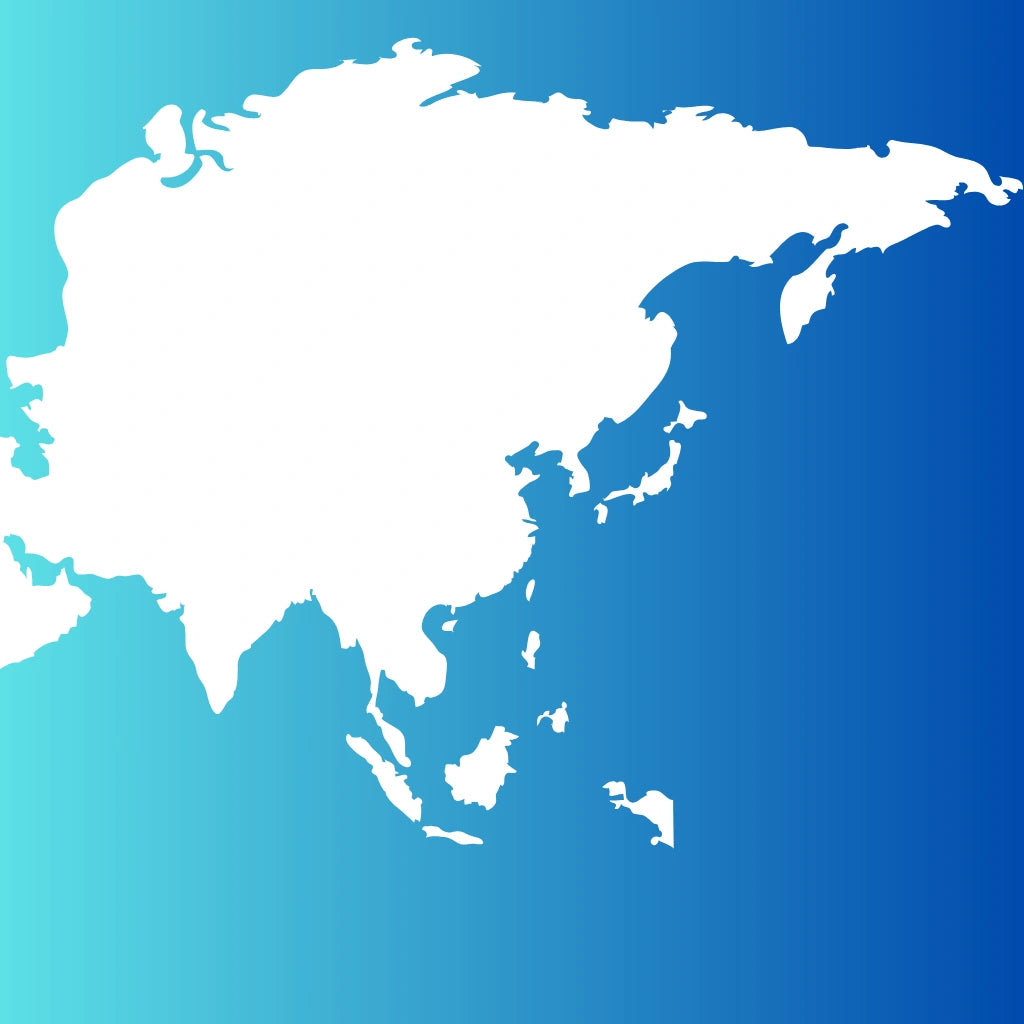 eSIM Asien (12Regionen) – Unbegrenztes Internet mit SilentSim